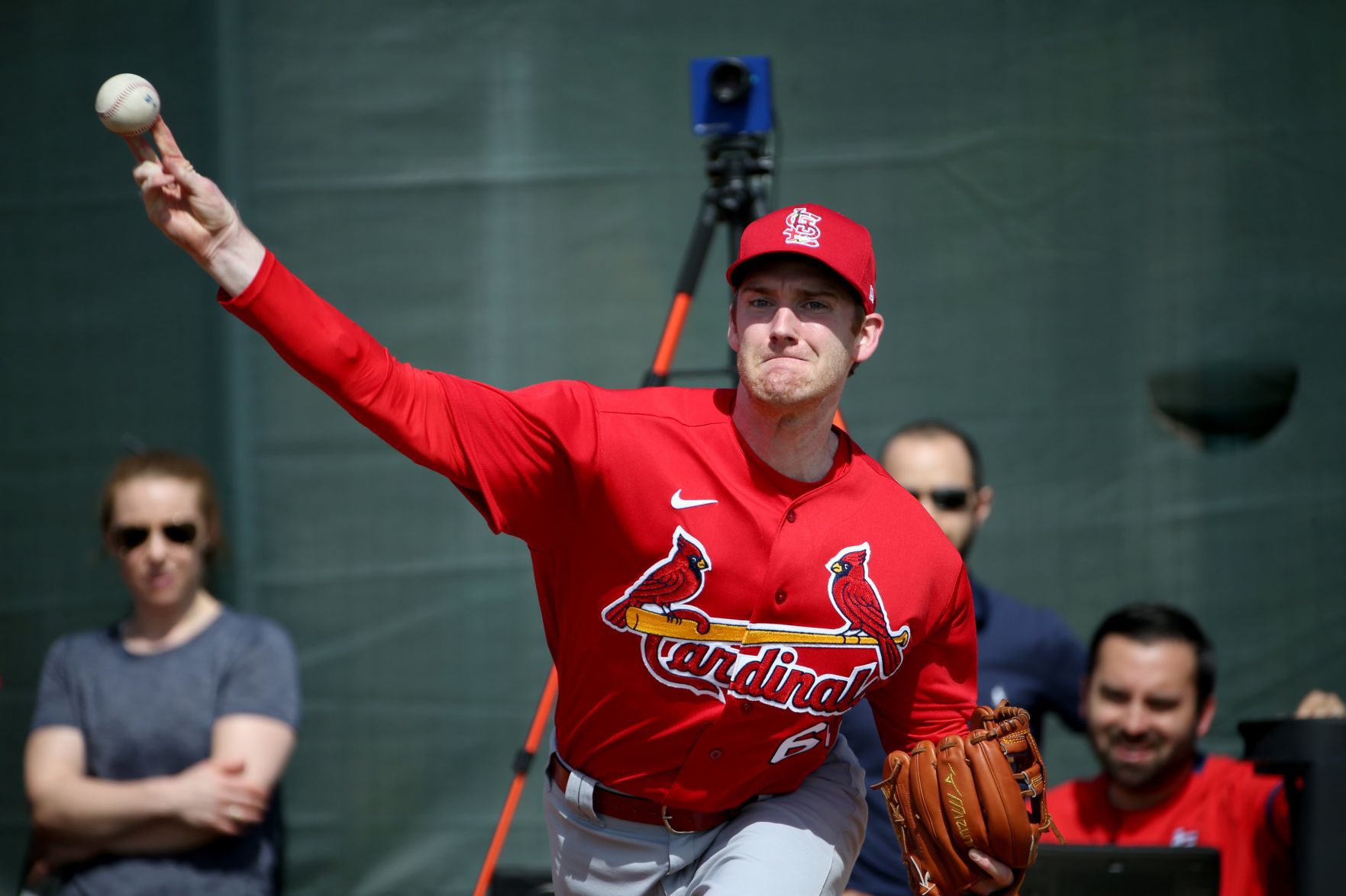 First official workout of Cardinals spring training